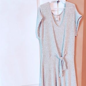 Mini dress with bow